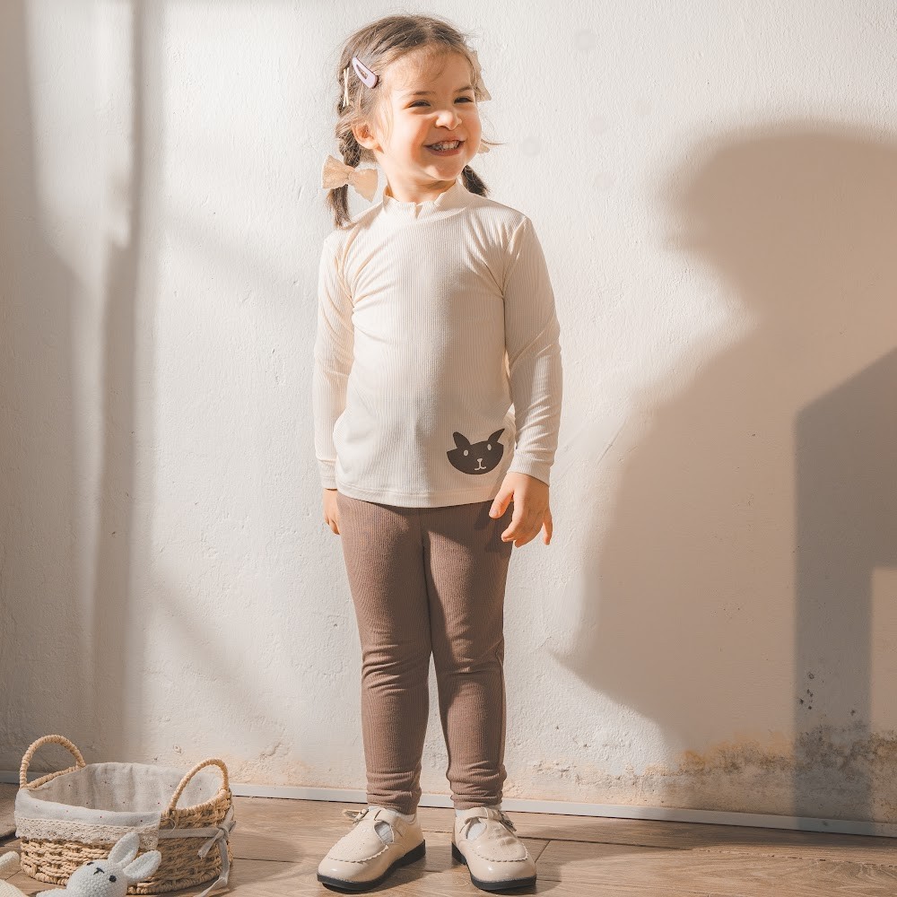 (1-5Y) Bộ dài tay cao cổ mềm mại BU cho bé BSR1109FF  Bubaby bé trai – Bubaby bé gái – Quần áo Bubaby