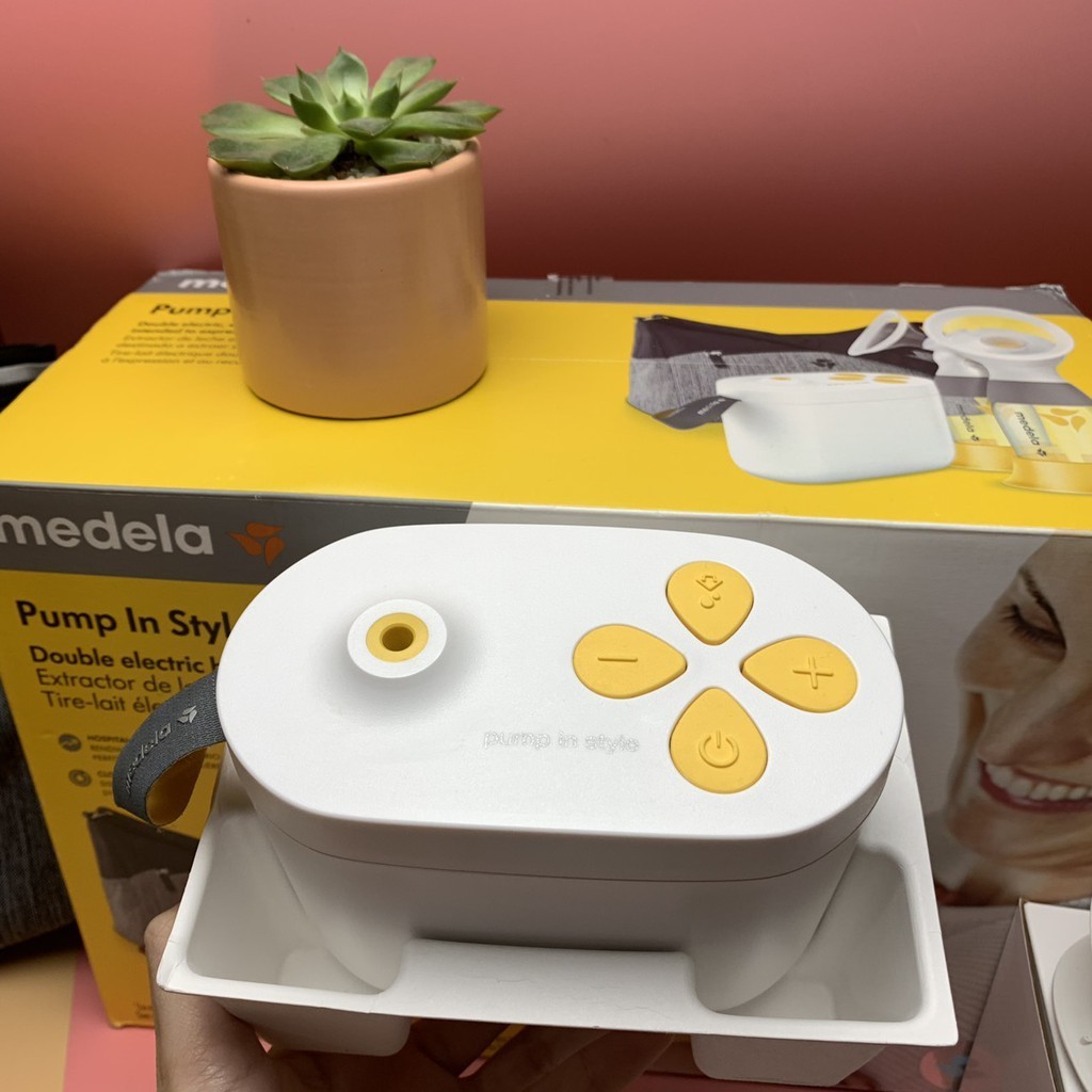 Máy hút sữa điện đôi Medela Pump In Style MaxFlow Tặng kèm Áo hút sữa [[Bảo Hành 24 tháng]