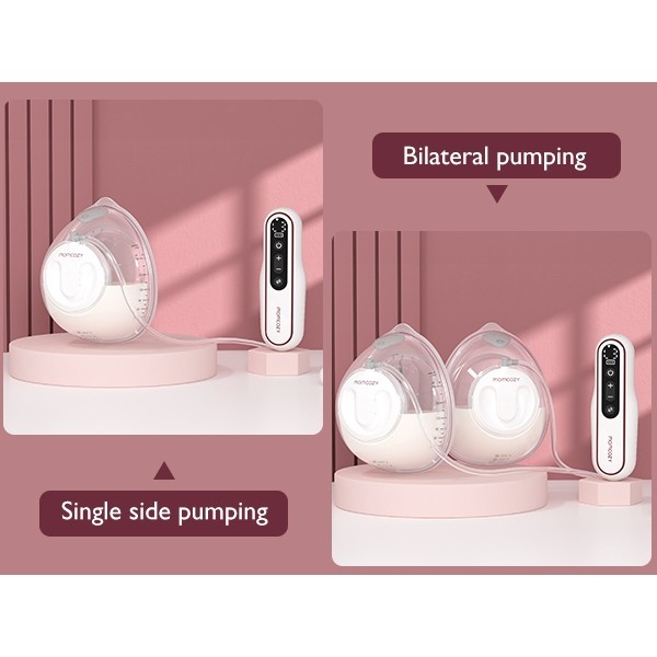 Máy hút sữa điện đôi có dây Momcozy V2 [Hút mạnh, Êm ái, Kiệt sữa]