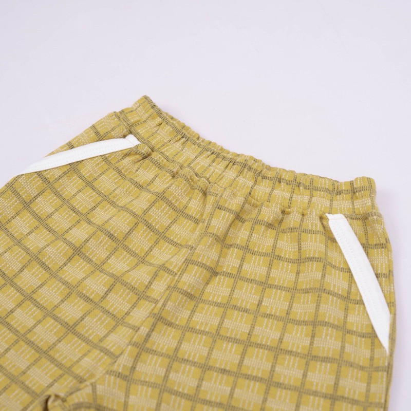 (1Y-5Y) Bubaby Bộ gile cổ tròn, quần dài - BCT190400 - Bubaby bé trai - Bubaby bé gái – Quần áo Bubaby