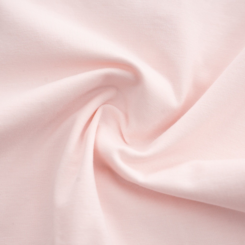 (1-9M-Nâu sữa) Bộ đồ liền thân ngắn tay cài giữa Bèo ngực cho bé gái - BU Signature BBC2302BN - Bubaby sơ sinh