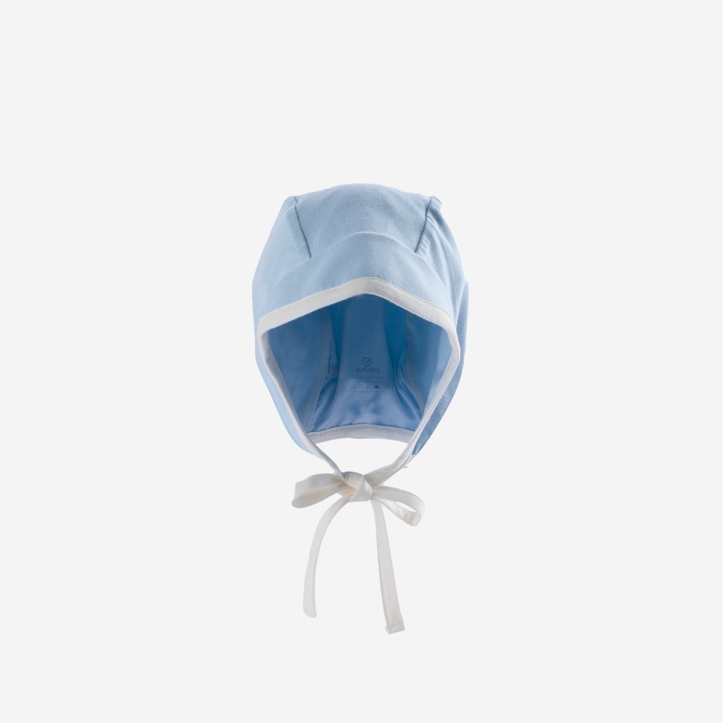 Mũ buộc dây Bonnet Mimo sơ sinh dành cho bé trai, bé gái dễ thương - BU ABC194301 | Phụ kiện BuBaby chính hãng