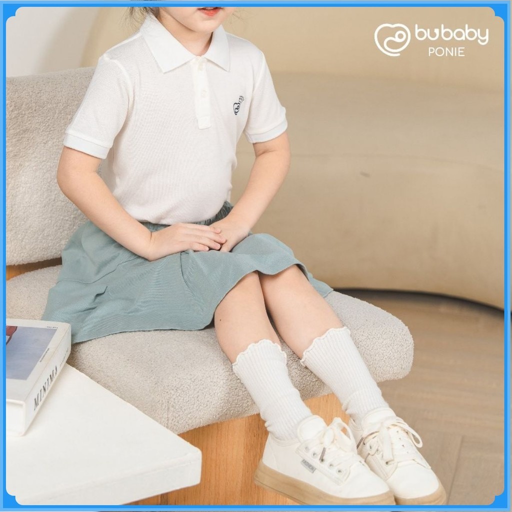 (1Y-4Y) Áo ngắn cổ Polo Ponie Glory BPN3303GL cho bé trai, bé gái  Ponie - Áo Bubaby - Áo Bubay bé trai - Bubaby bé gái