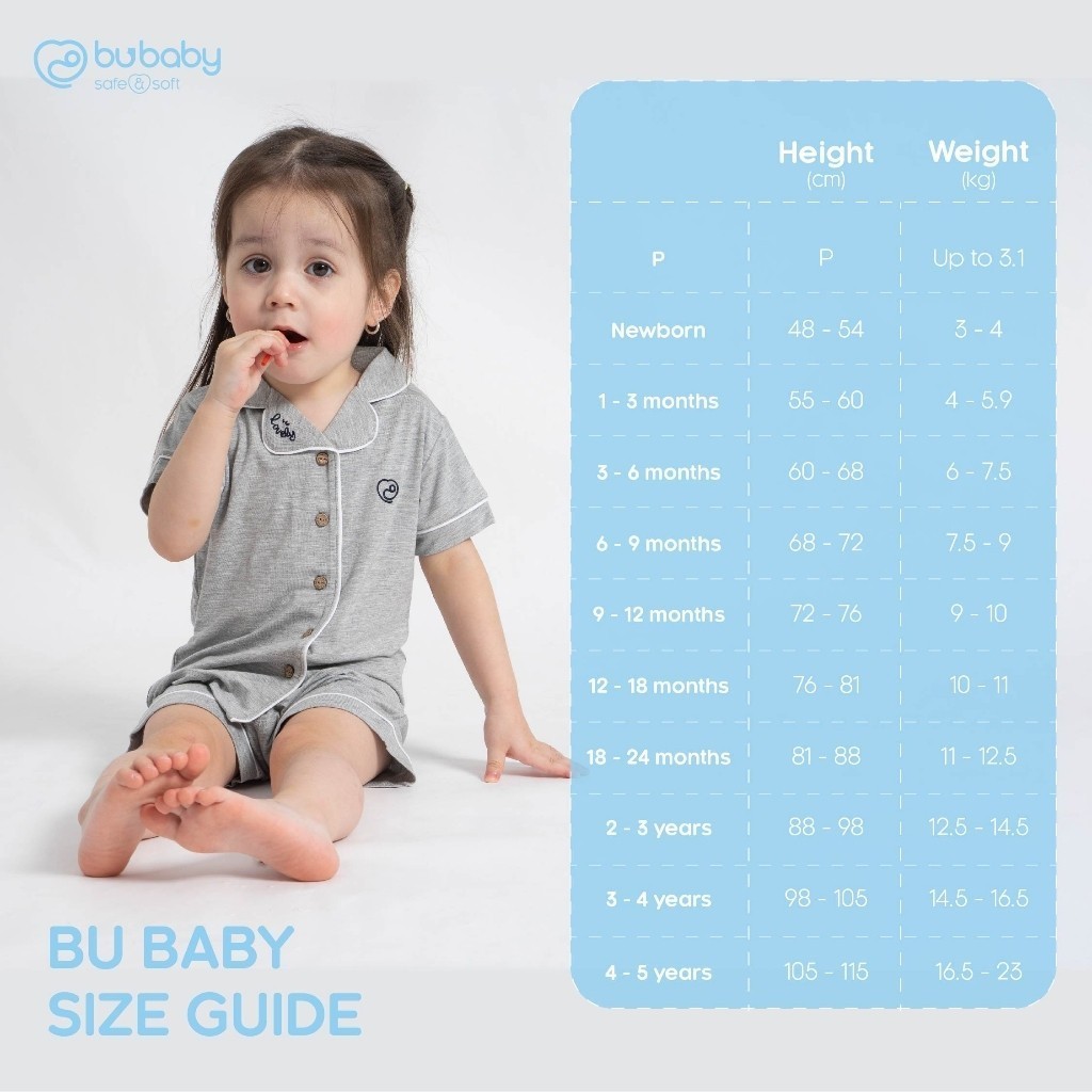 (6M-5Y) Bộ áo 2 dây, quần đùi bé gái BSR153100 BU Baby bé gái - Siro  Quần áo BU chính hãng