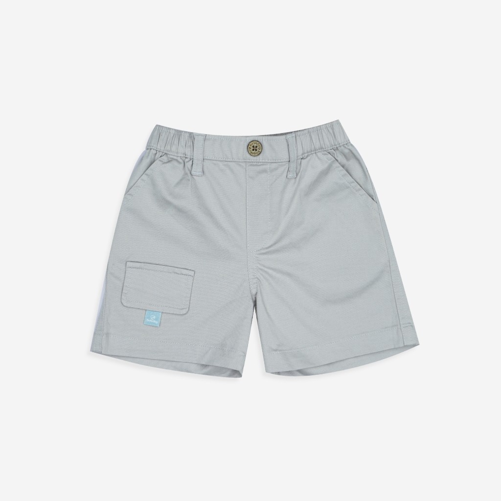 Quần đùi bé trai túi ốp cho các bé từ 1 đến 5 tuổi mềm mại - Pure Cotton BCT4332A1 | Quần áo BuBaby chính hãng