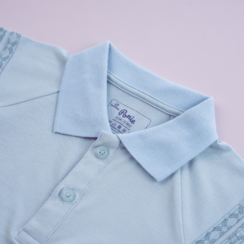 (3Y-5Y)Bộ quần áo ngắn tay cổ Polo Ponie cho bé trai, bé gái - Ponie BPN130300 | Bu baby bé trai - Bu baby bé gái