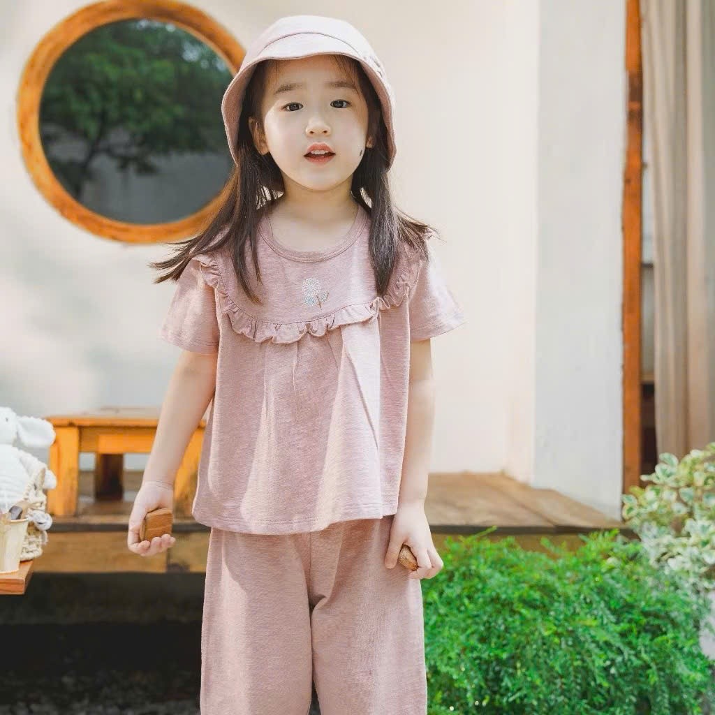 (6M-5Y) Áo dài tay cao cổ BSR310901 Siro Jacquard nhiều màu sắc - Siro - Bubaby bé trai – Bubaby bé gái – Quần áo Bubaby