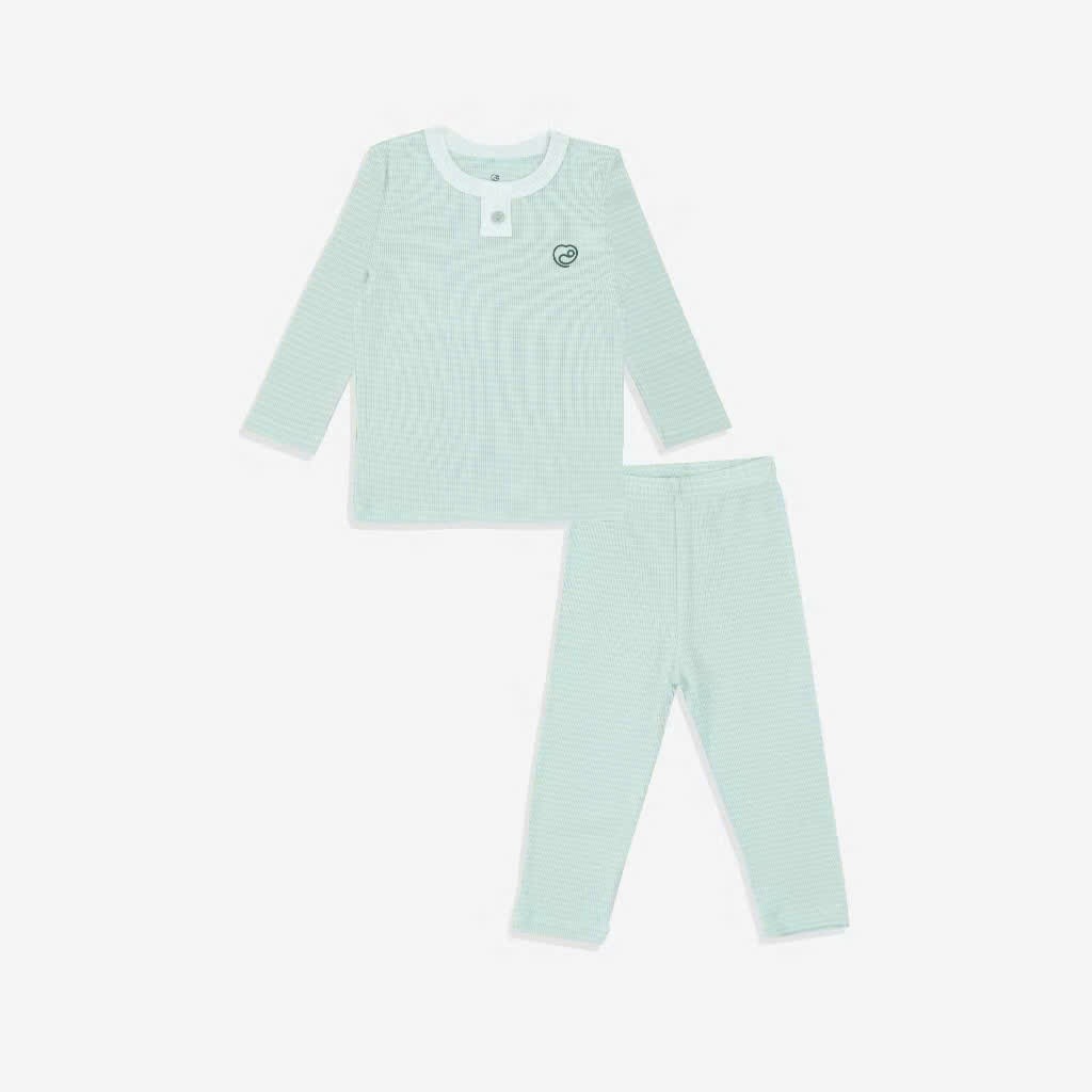 (6M-5Y) Áo dài tay cao cổ BSR310901 Siro Jacquard nhiều màu sắc - Siro - Bubaby bé trai – Bubaby bé gái – Quần áo Bubaby