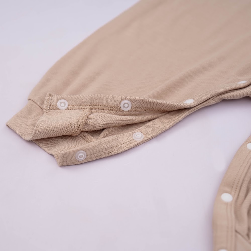 (1M-12M) Body dài tay cổ Peterpan cho bé sợi tre BU Bambus BBB2103FF Bubaby bé trai – Bubaby bé gái – Quần áo Bubaby