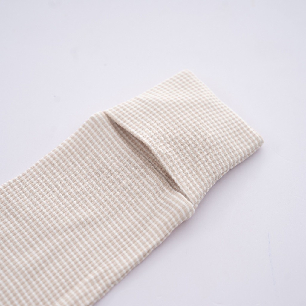 (0-3M) Set 2 áo dài tay cài chéo cho bé sơ sinh - Bu baby sơ sinh Quần áo BuBaby Siro BSR310801