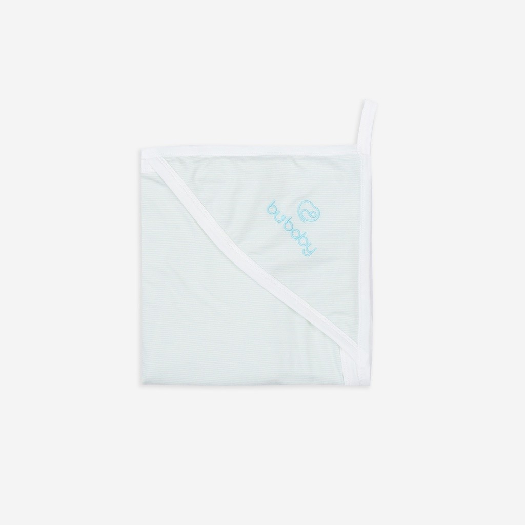 BU Baby Chăn Ủ cho bé chất liệu Sợi Tre Đan Mạch ABC081701 - mềm mịn, thiết kế có mũ ấm áp | Phụ kiện BUbaby chính hãng