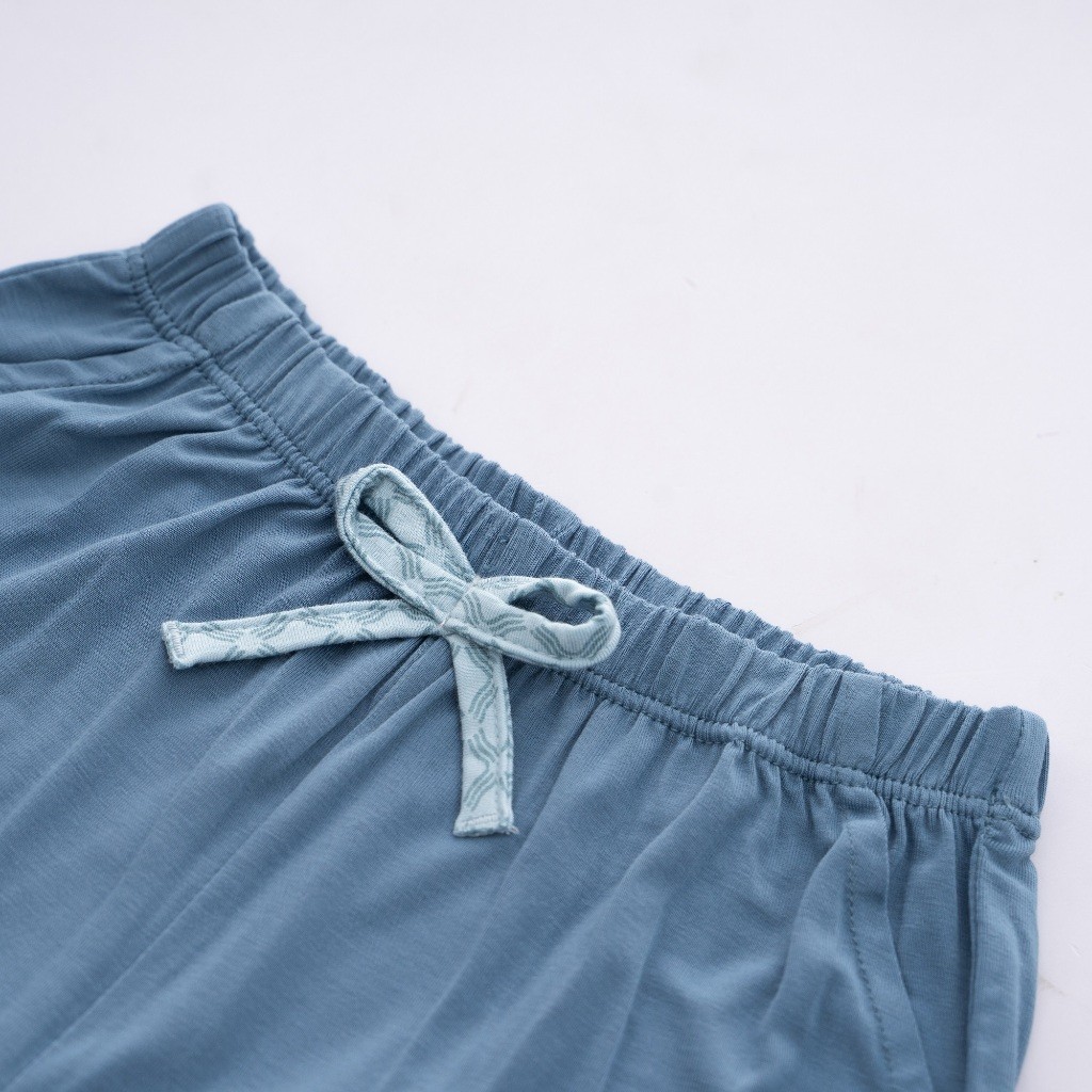 (6M-5Y) Bộ quần áo sát nách cổ tròn Bambus Iconic 2 - Bu baby bé trai - Bu baby bé gái -Quần áo Bu baby Bambus BBB1404IN