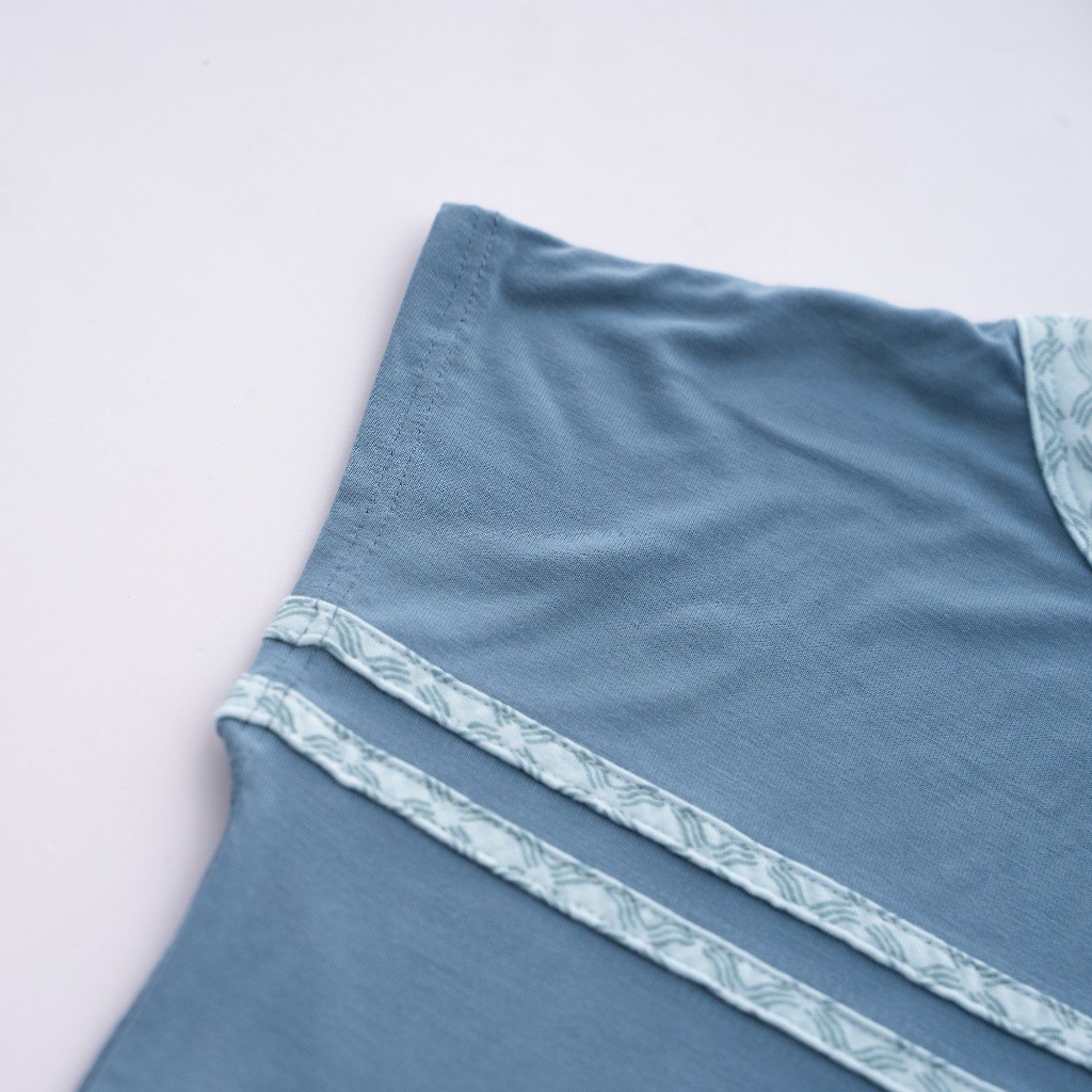 (6M-5Y) Bộ quần áo sát nách cổ tròn Bambus Iconic 2 - Bu baby bé trai - Bu baby bé gái -Quần áo Bu baby Bambus BBB1404IN