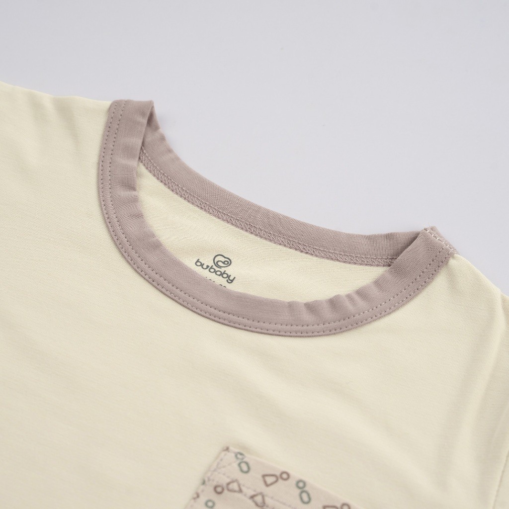 (6M-5Y) Bộ quần áo dài tay cổ tròn BBC110402 Iconic Bu baby bé trai - Bu baby bé gái - Signature  | Quần áo Bu baby