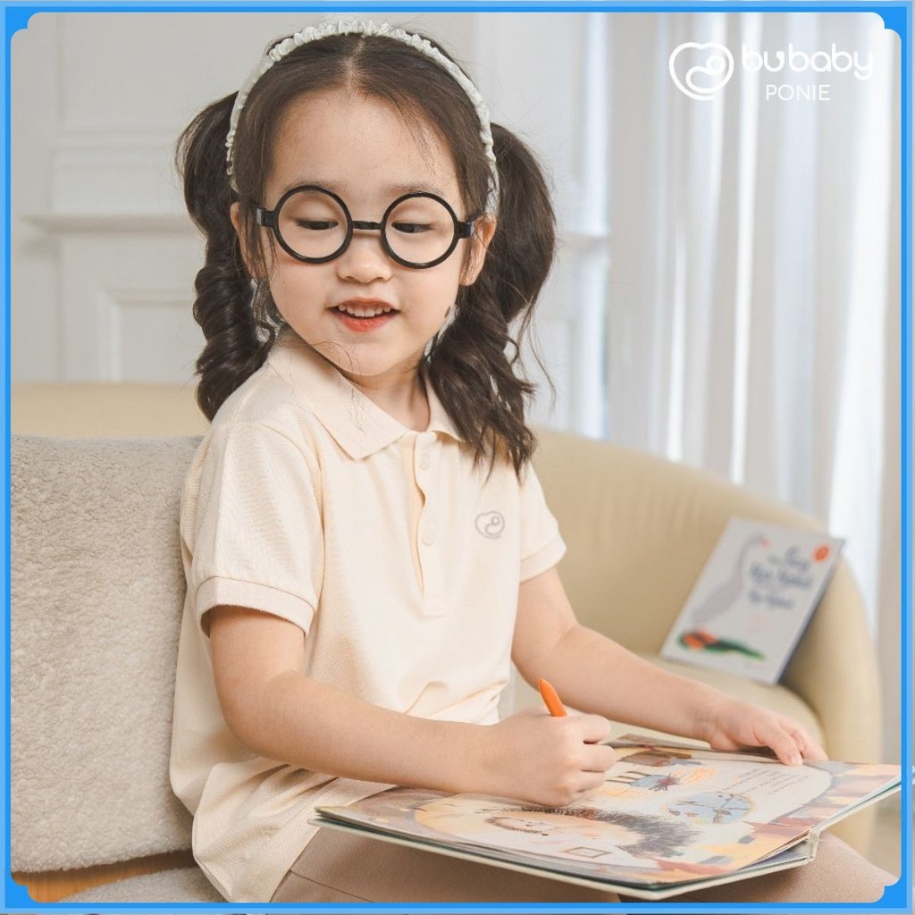 (12M-5Y) Áo ngắn tay cổ Polo BPN330304 cho bé trai, bé gái  - Ponie | Áo BU Baby sơ sinh chính hãng