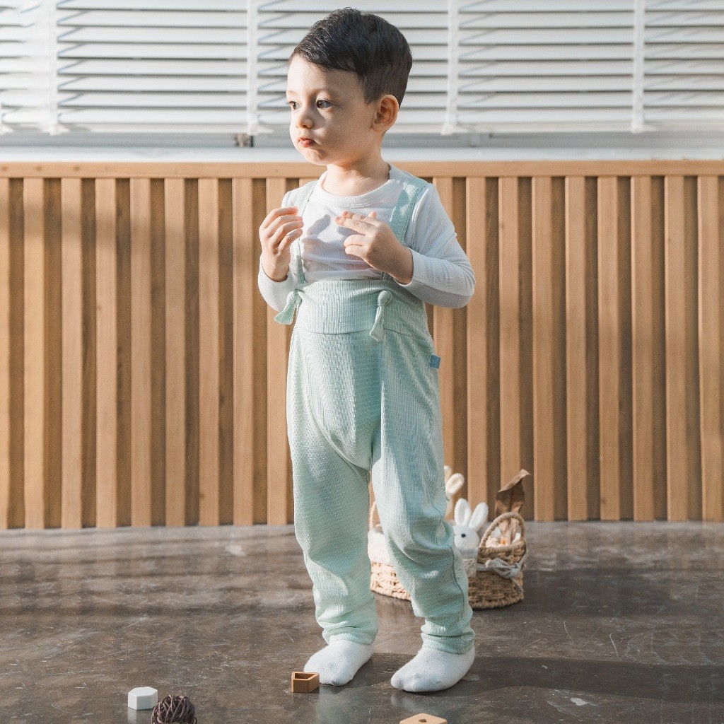 (6M-18M) Quần yếm dài Siro Stripy BSR4100ST -Bu baby bé trai – Bubaby bé gái – Quần áo Bubaby