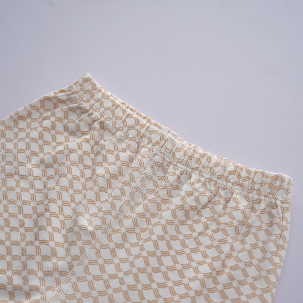 (6M-5Y) Bộ quần áo áo 2 dây, quần đùi bé gái Bambus Iconic 2 - Bu baby bé gái - Quần áo BuBaby Bambus BBB1531IN