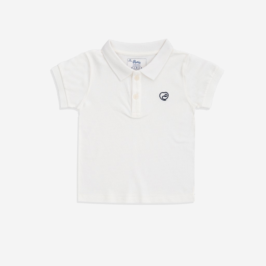 (12M-5Y) Áo ngắn tay cổ Polo BPN330304 cho bé trai, bé gái  - Ponie | Áo BU Baby sơ sinh chính hãng