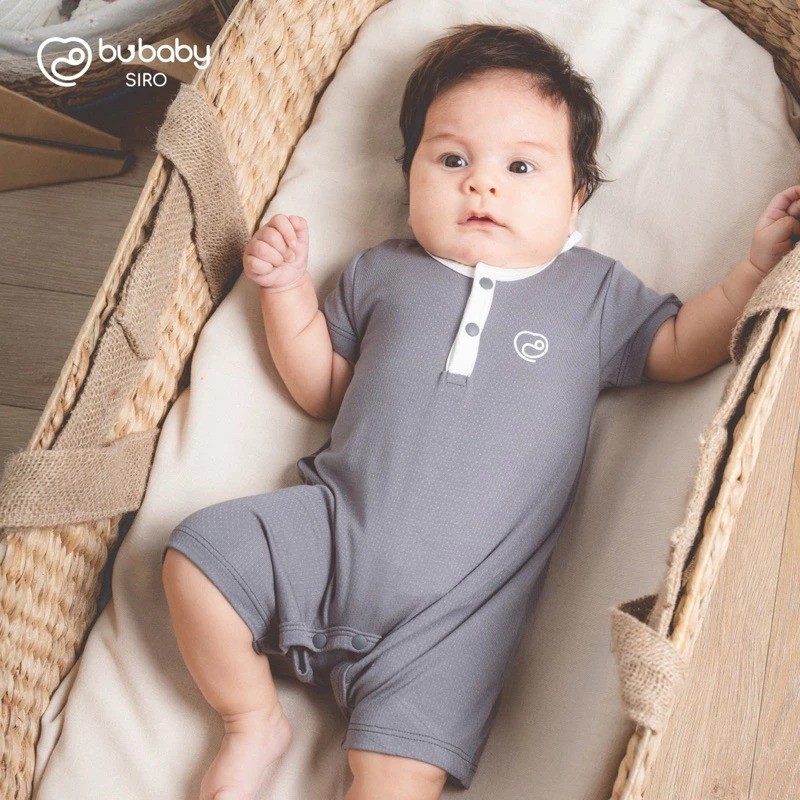 (1M-12M) Bộ đồ liền thân cho bé sơ sinh - Bu baby body - Bu baby sơ sinh - Quần áo Bu baby chính hãng