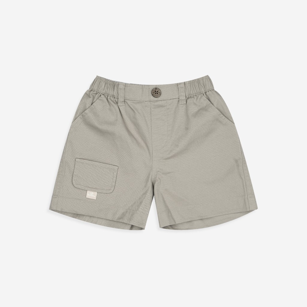 BuBaby Quần đùi bé trai túi ốp cho các bé từ 1 đến 5 tuổi mềm mại - Pure Cotton BCT4332A1 | Quần áo Bu Baby chính hãng