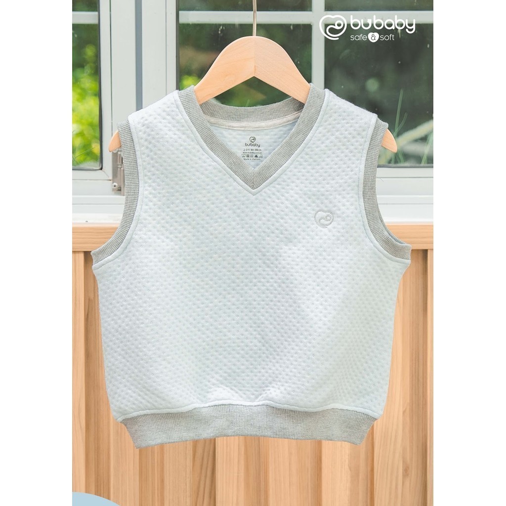 (1Y-5Y) Áo gile chui đầu BU mềm nhẹ cho bé BBS390600  Bubaby bé trai – Bubaby bé gái – Quần áo Bubaby