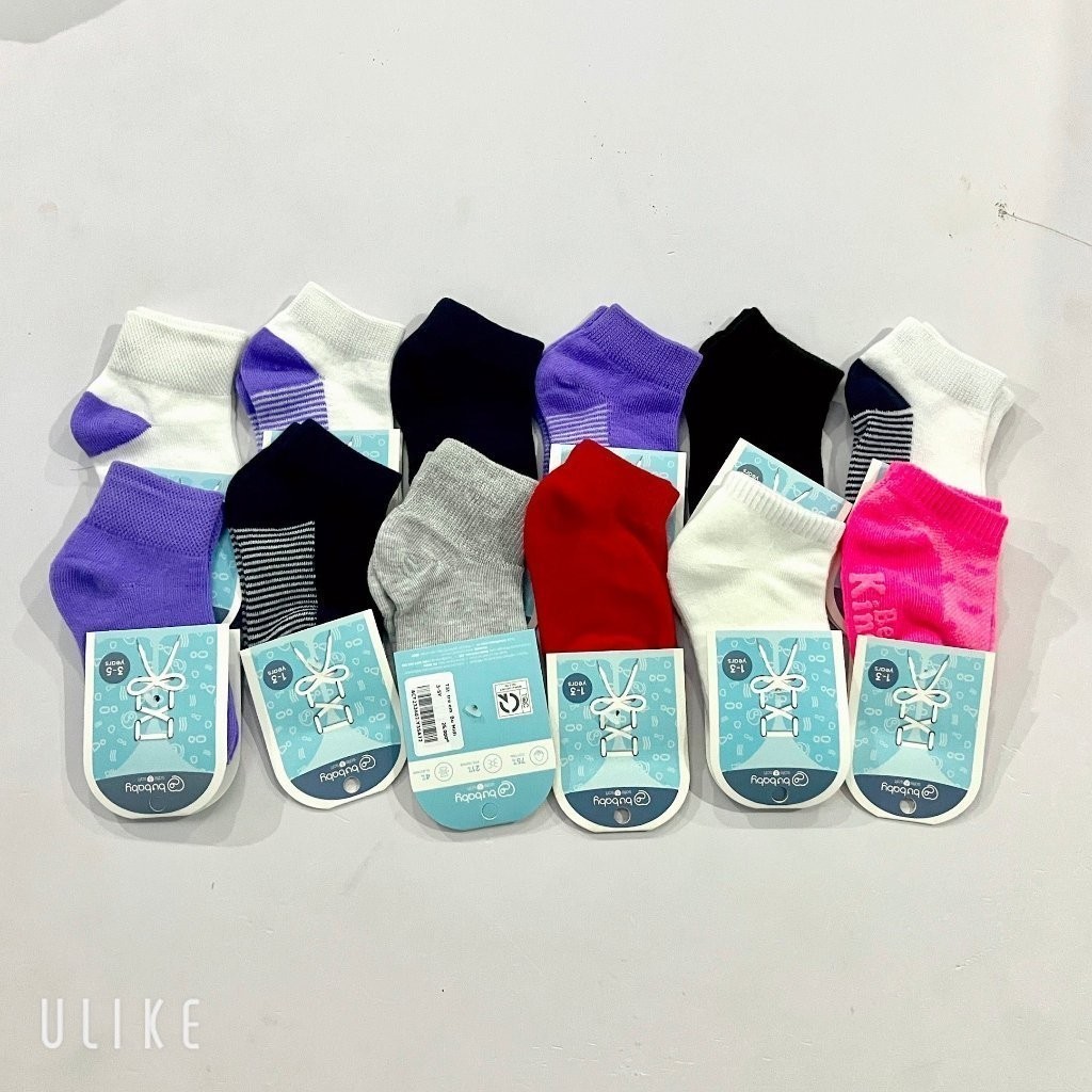 (1-5Y) Bubaby - Tất trẻ em Midi Bu baby - Tất Bubaby chính hãng - Tất cho bé