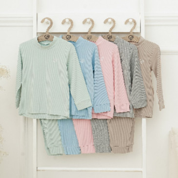 (1Y-4Y) Bộ dài tay cao cổ Molist BU Baby BMD110903 BMD110904 - Bubay bé trai - Bu baby bé gái - Bộ thu đông cho bé