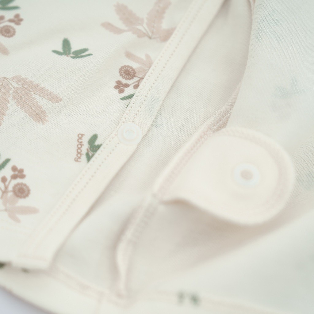 (NB-3M) Bộ dài tay cài chéo thu đông BU Mimo - Pure Cotton - BCT110802 | Quần áo Bubaby chính hãng