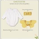 Set quà tặng cao cấp dành cho bé 100% sợi tự nhiên - Kèm hộp quà tặng bubaby - Set quà sơ sinh Bubaby - Gift Set Bubaby