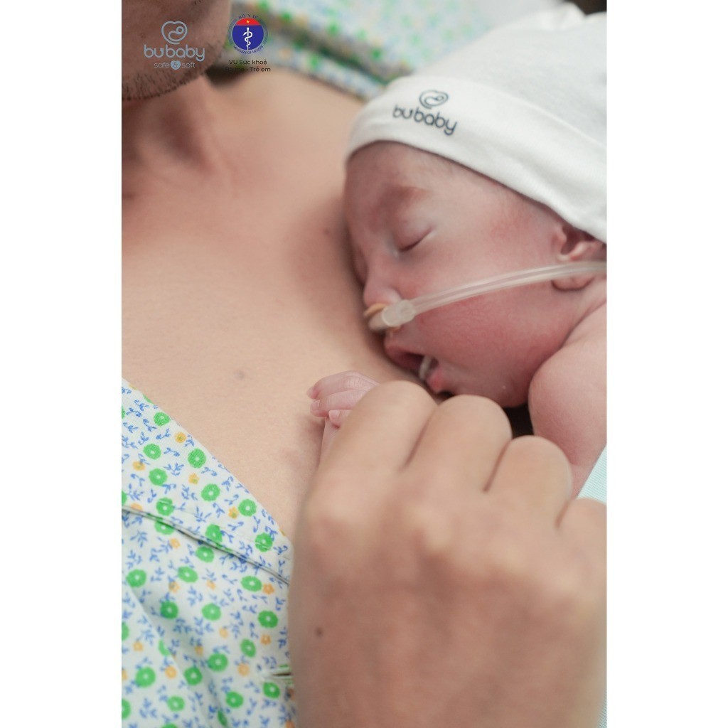 BU Baby (2kg - 2.7kg) Set đồ cho bé sinh non bé nhẹ cân Bambus - Tiny Hope | Quần áo chính hãng