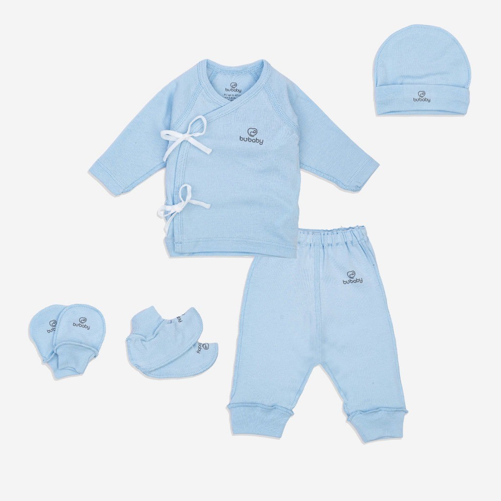 BU Baby (2kg - 2.7kg) Set đồ cho bé sinh non bé nhẹ cân Bambus - Tiny Hope | Quần áo chính hãng