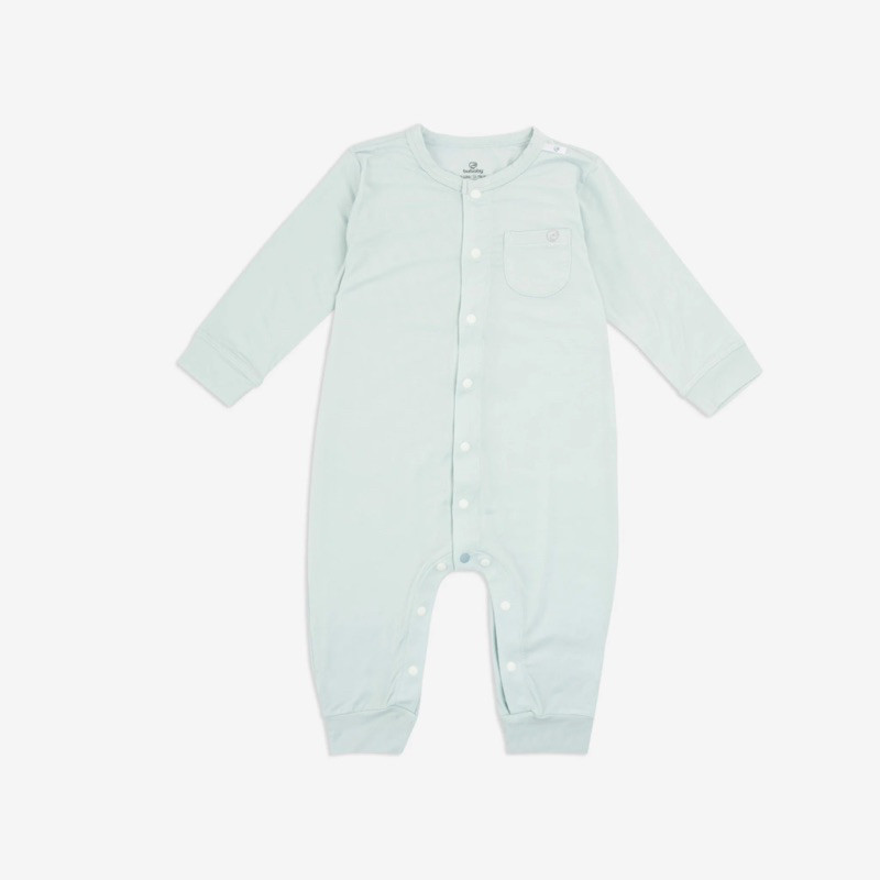 (0M-12M) Body dài tay cài giữa - Bambus BBB210205