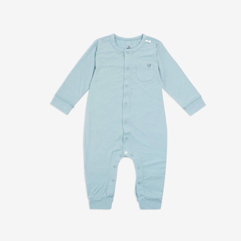 (0M-12M) Body dài tay cài giữa - Bambus BBB210205