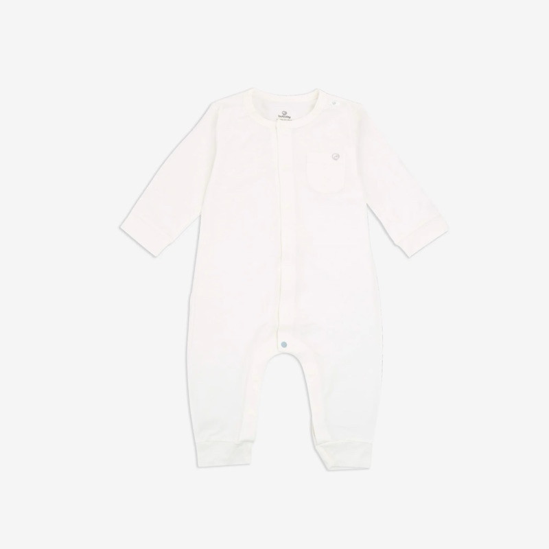 (0M-12M) Body dài tay cài giữa - Bambus BBB210205