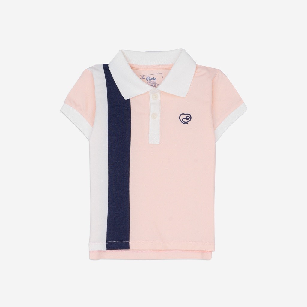 (6-9M) Áo Polo Cộc Tay, Dài tay BPN330301 cho bé trai, bé gái chất liệu Sợi Tre Cotton cao cấp BU Baby | Chính hãng
