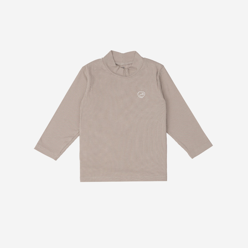 (12M-4Y) Áo dài tay cao cổ BU Baby cho bé chất liệu sợi gỗ sồi - Molist BMD310902 | Quần áo Bubaby chính hãng