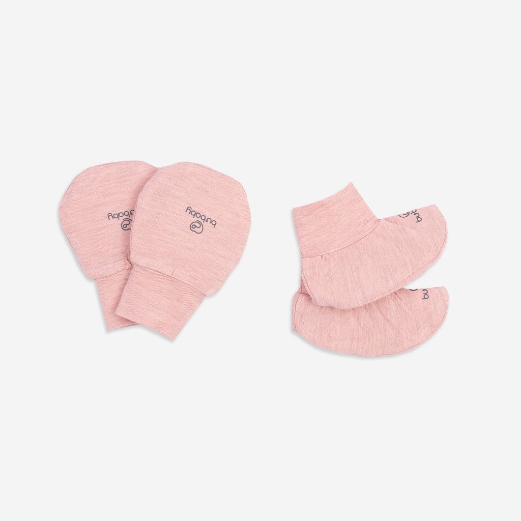 Tổng hợp các set Bao Tay Bu baby Bao Chân BU baby sợi tre mềm mướt | Phụ kiện BU baby chính hãng