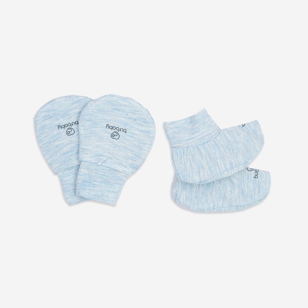 Tổng hợp các set Bao Tay Bu baby Bao Chân BU baby sợi tre mềm mướt | Phụ kiện BU baby chính hãng