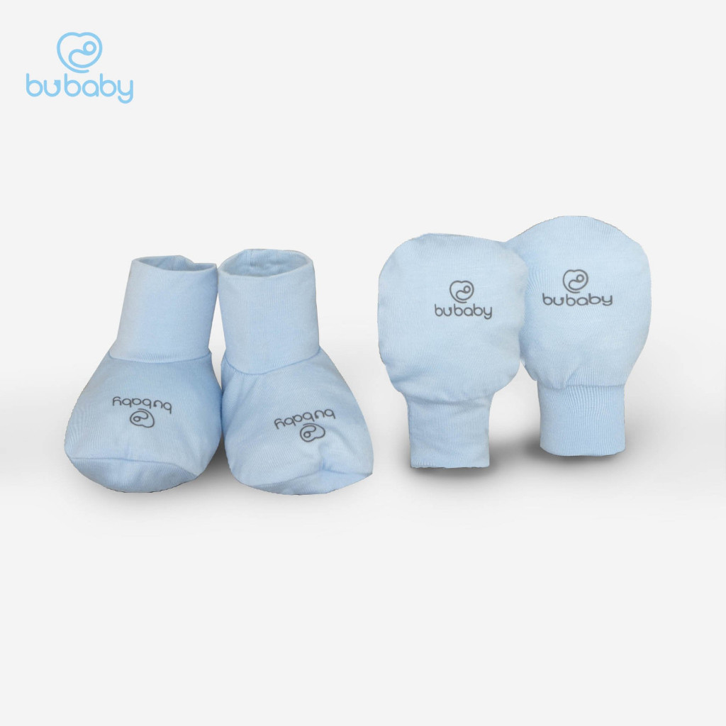 Tổng hợp các set Bao Tay Bu baby Bao Chân BU baby sợi tre mềm mướt | Phụ kiện BU baby chính hãng
