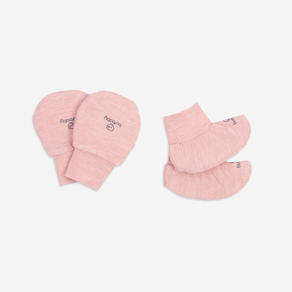 Tổng hợp các set Bao Tay Bu baby Bao Chân BU baby sợi tre mềm mướt | Phụ kiện BU baby chính hãng