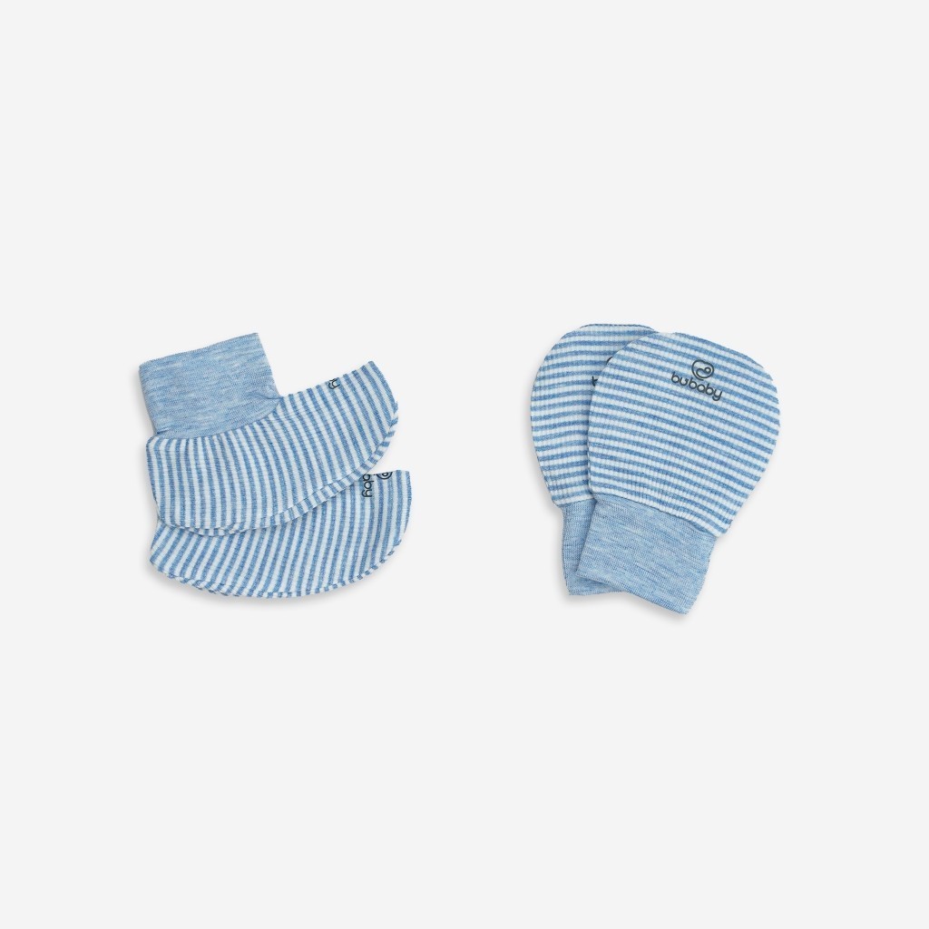Tổng hợp các set Bao Tay Bu baby Bao Chân BU baby sợi tre mềm mướt | Phụ kiện BU baby chính hãng
