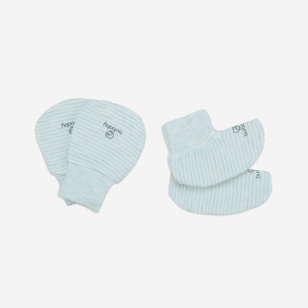 Tổng hợp các set Bao Tay Bu baby Bao Chân BU baby sợi tre mềm mướt | Phụ kiện BU baby chính hãng