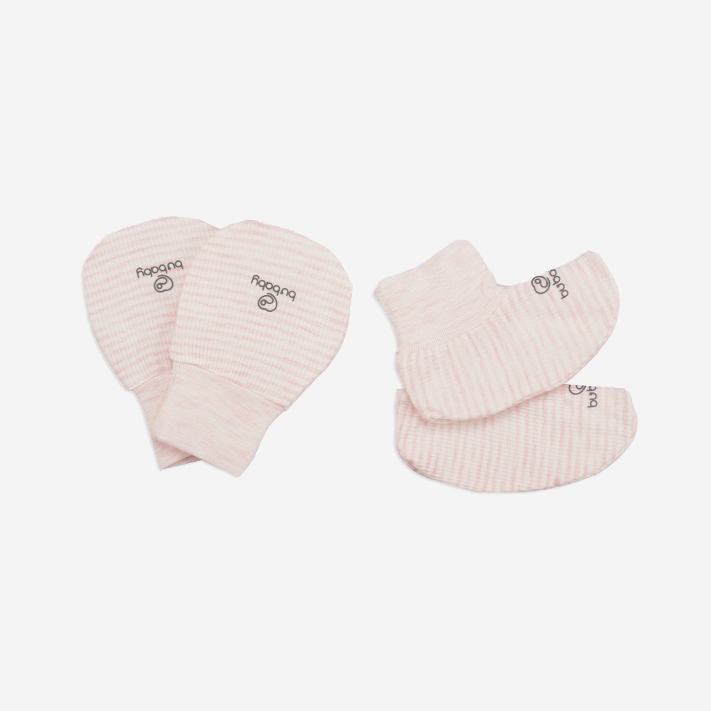 Tổng hợp các set Bao Tay Bu baby Bao Chân BU baby sợi tre mềm mướt | Phụ kiện BU baby chính hãng