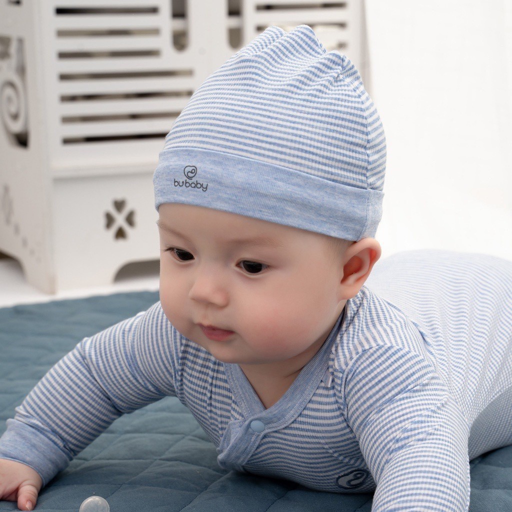 Mũ sơ sinh cho bé - Mũ tròn ASR19S300 ABB192200 ASR192200 ABB1922NS - Bu baby sơ sinh - Mũ sơ sinh BuBaby