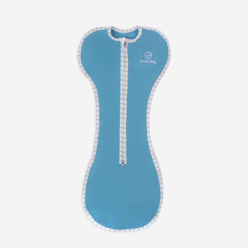 (0M-9M) Túi ngủ cho bé ABB451100 ABB451103 - chất sợi tre khoá kéo 2 chiều BUbaby - Túi ngủ BUbaby chính hãng