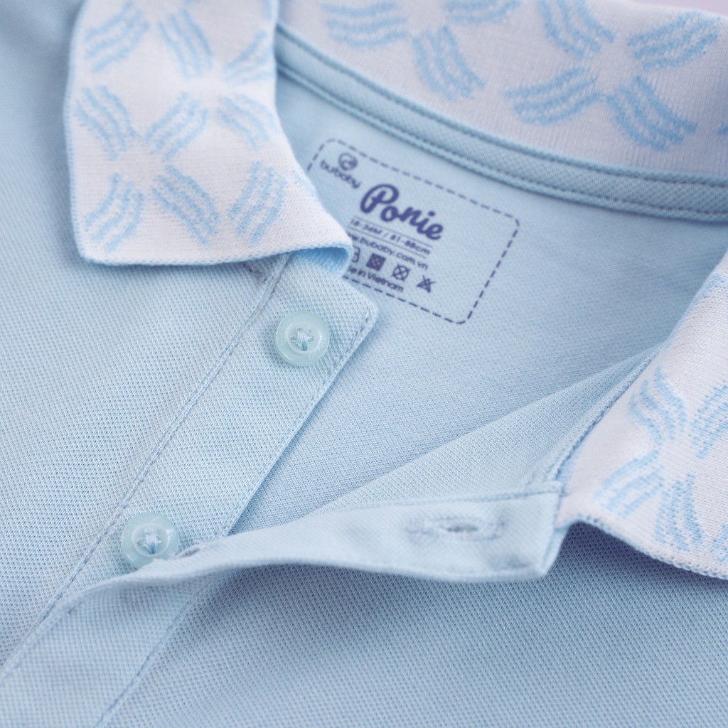 BuBaby (4Y-5Y) Áo ngắn tay  Bu Baby cổ Polo BPN330303 - Áo cho bé trai, bé gái Ponie  Bu Baby bé trai -  Bu Baby bé gái