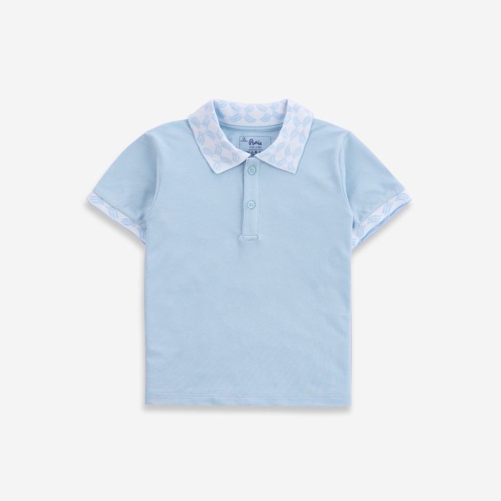 BuBaby (4Y-5Y) Áo ngắn tay  Bu Baby cổ Polo BPN330303 - Áo cho bé trai, bé gái Ponie  Bu Baby bé trai -  Bu Baby bé gái