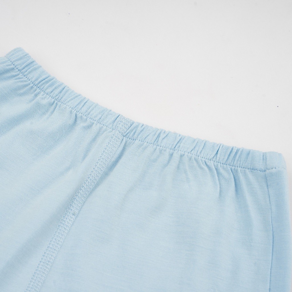 BuBaby Bộ dài tay cài giữa Iconic sợi tre co giãn thoải mái thuận tiện cho bé BBB1102NS | Bu Baby Chính Hãng