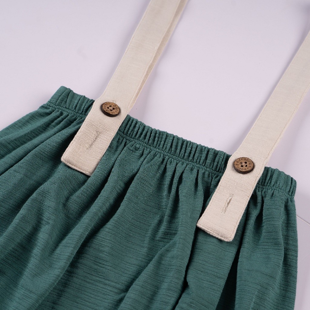 BuBaby Set Quần yếm kèm áo ngắn tay và mũ bé trai Mimo cho bé từ 6 đến 24 tháng- GMC603201 | Bu Baby Chính Hãng