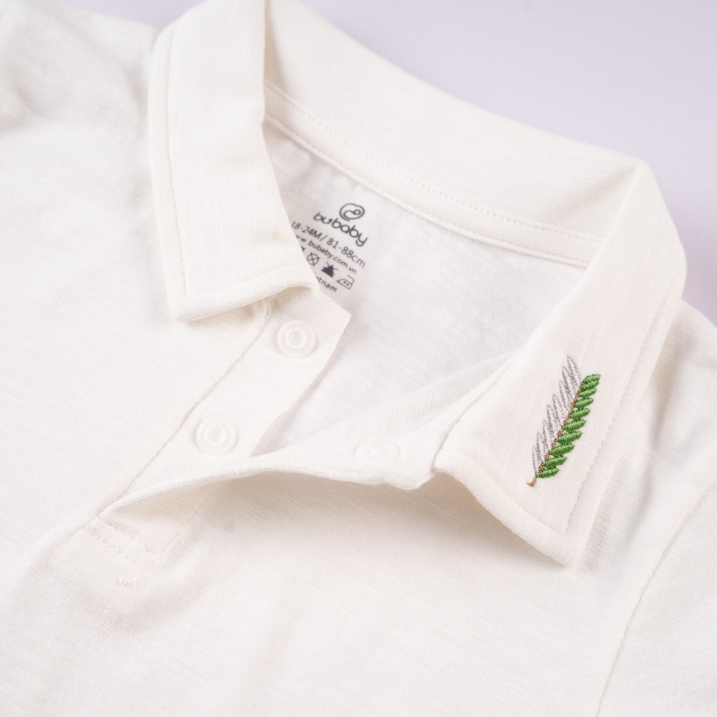 BuBaby Set Quần yếm kèm áo ngắn tay và mũ bé trai Mimo cho bé từ 6 đến 24 tháng- GMC603201 | Bu Baby Chính Hãng